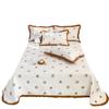 Neu Baumwolle Bett Abdeckung Retro Spitze Baumwolle Bett Abdeckung Set von Drei