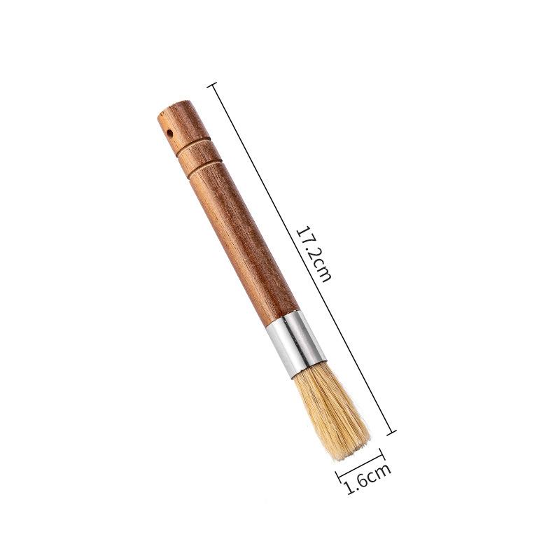 Coffee Bar Brush - Bristle Brush for Grinder Crevice Dust/Coffee Grounds Cleaning, Dust Remover for Baristas/Coffee Shops/Home Use KFS-QJ06