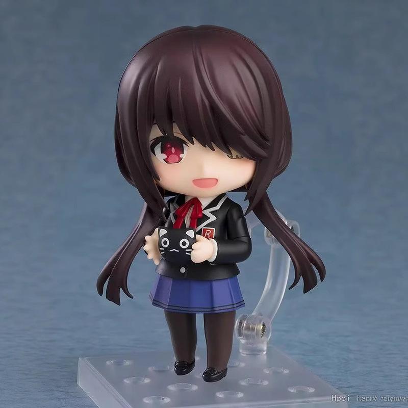 10cm Date A Live #2455 Tokisaki Kurumi Jk Ver. Articulated Action Figure Desktop Ornament Trendy Toys Surprise Gift Collectable