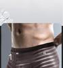 Men's Ice Silk Breathable Boxer Briefs: Antibacterial, Lightweight, Striped Summer Underwear.