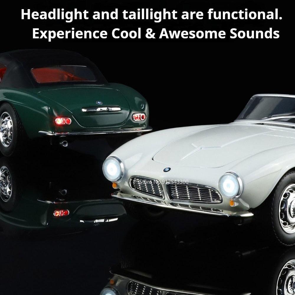 1:24 Scale 507 Series Roadster M3 Car Model Toy Alloy Diecast Doors Opened Vintage Vehicles Models Toys Decorative Item