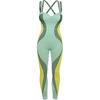 Originales Beyoncé IVY PARK Mono Catsuit para Mujer Jasper/Amarillo GP4741