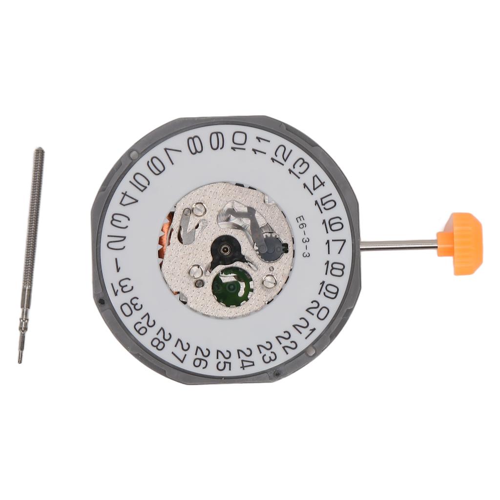 3-Pin Quarz Uhrwerk Reparaturteil für 1M12 Quarz Uhr Einfache Einrichtung Uhrwerk Zubehör Datum 3