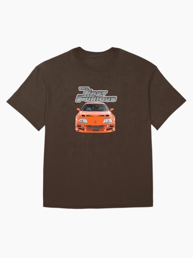 Fast & Furious Brian O'Conner Toyota Supra Fast and Furious Oversized T-Shirt