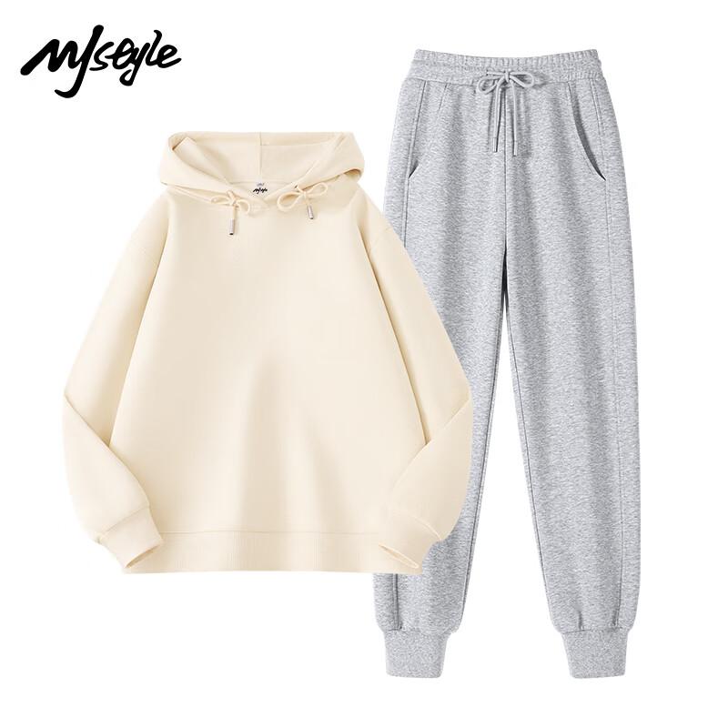 Women's Hooded Sweatshirt & Jogger Set