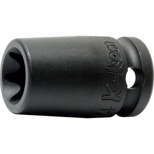 Ko-ken 3/8" (9.5mm) Square Impact Torx Socket E10 with Magnet, 13425EG-E10