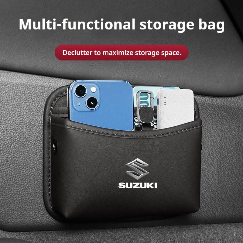 Car Door Storage Bag Viscose Storage Bag Mobile Phone ID Card Storage Box Suitable for Suzuki Swift Jimny SX4 Samurai Alto