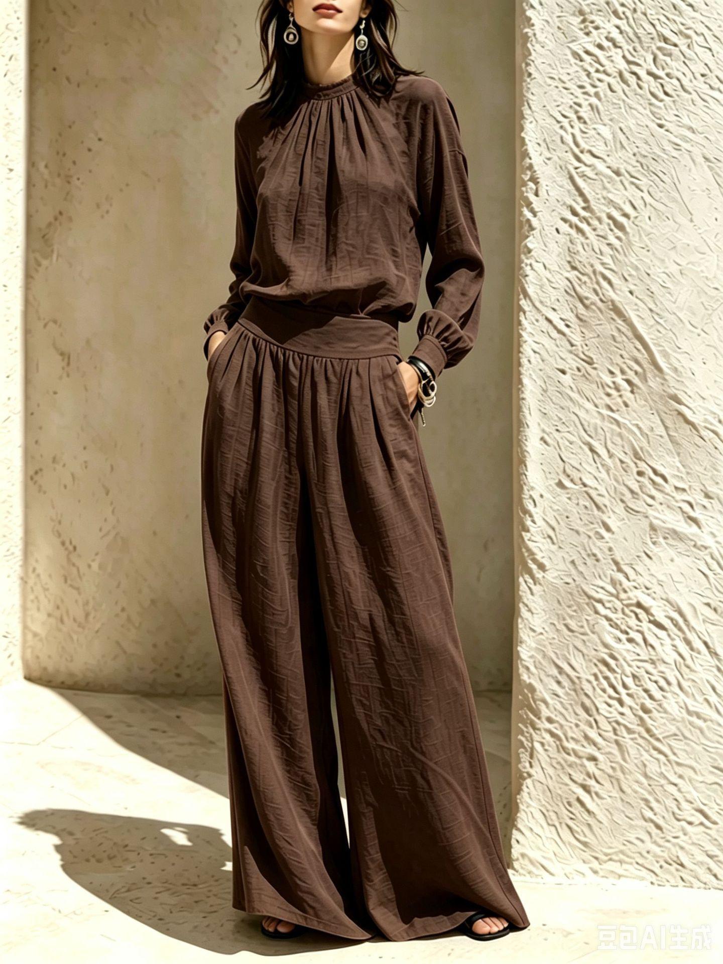 2026 autumn new small high-end linen
