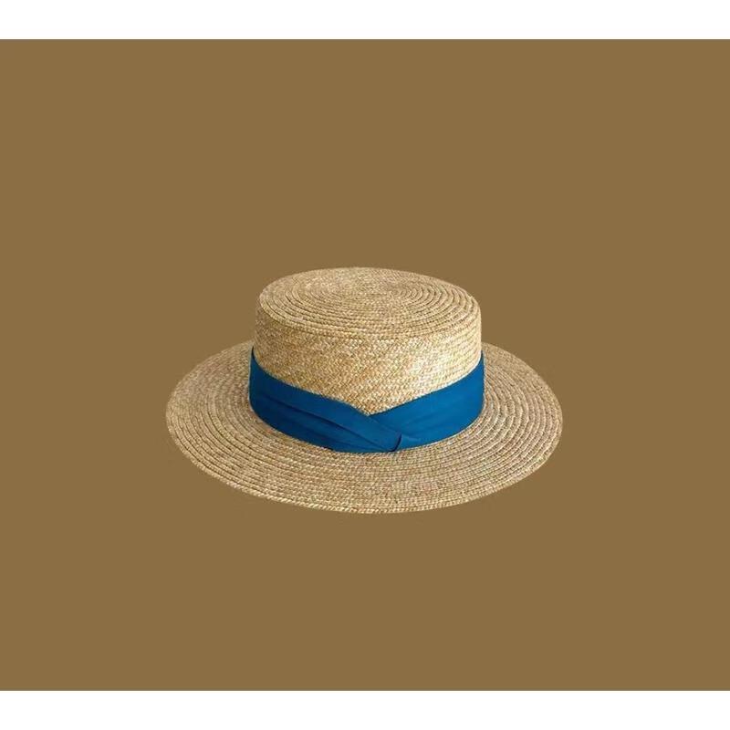 

Women s Flat Brim Straw Beach Hat