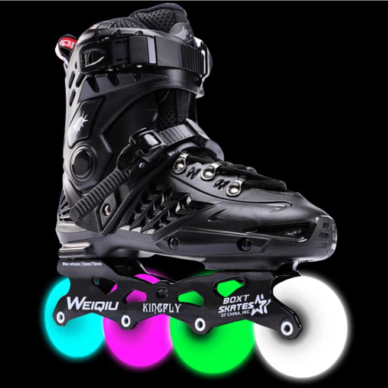 Longchan Adult Beginner Full Flash Inline Skates