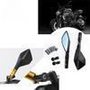 Motorcycle General CNC Rearview Mirrors for Motorbikes Scooters Side Mirrors