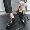 Fashion Brogue Fashionable wedding men's shoes Leisure Business Versatile Style Men's shoes for party office outdoor activities 38-44