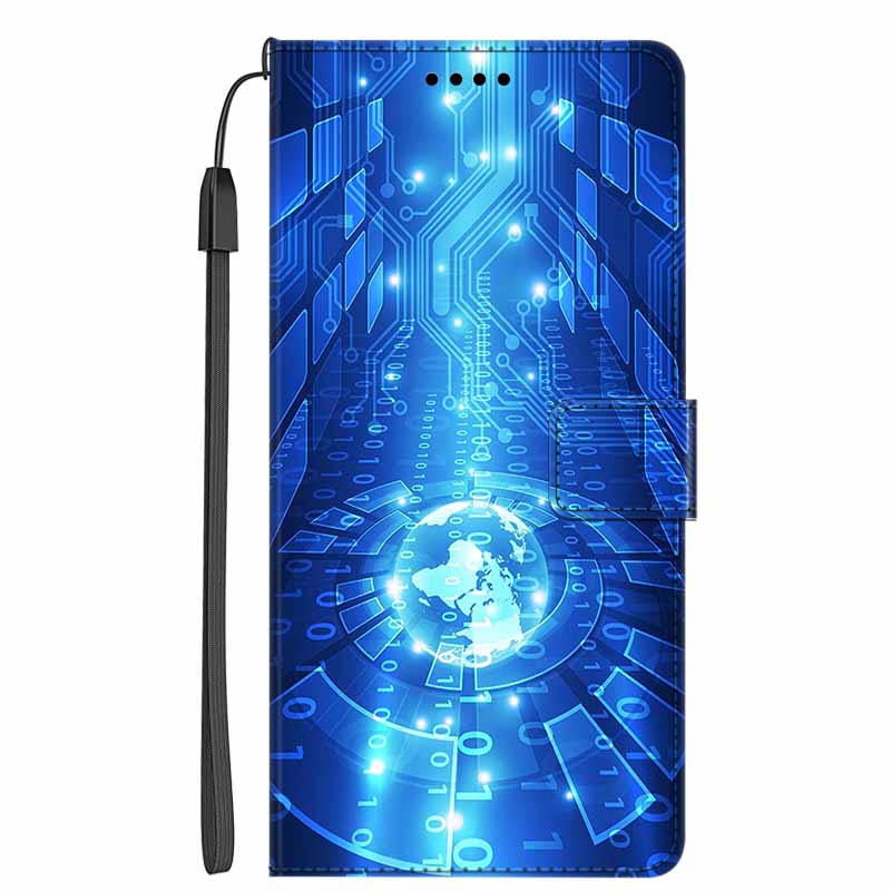 Leather Flip Cover For Redmi Note 14 Pro+ 5G Colorful Flower Patterns Phone Case For Redmi Note 14 4G 2025 Flip Case Wallet Bags