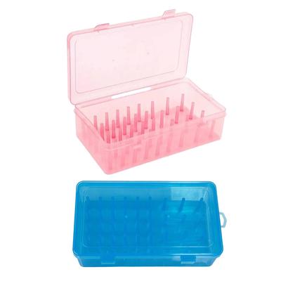 Cutie Depozitare Ață de Broderie DIY 42 Bobine Tavă Transparentă Suport Ață de Cusut Organizator Bobine Cutie pentru Broderie de Masă Acasă