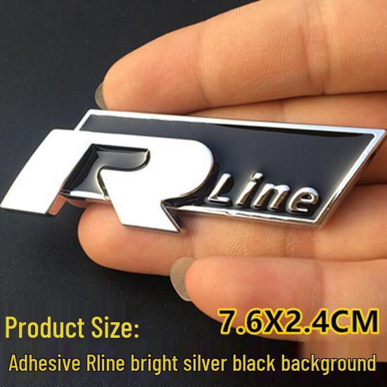 Golf CC Magotan Sagitar POLO R Car Emblems: Side, Rear, Grille R-Line Stickers