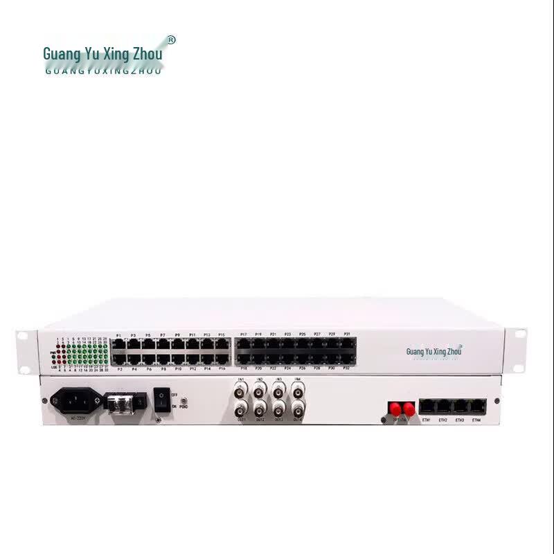 GY-4E14FE32P Multi-service Fiber Optic Multiplexer