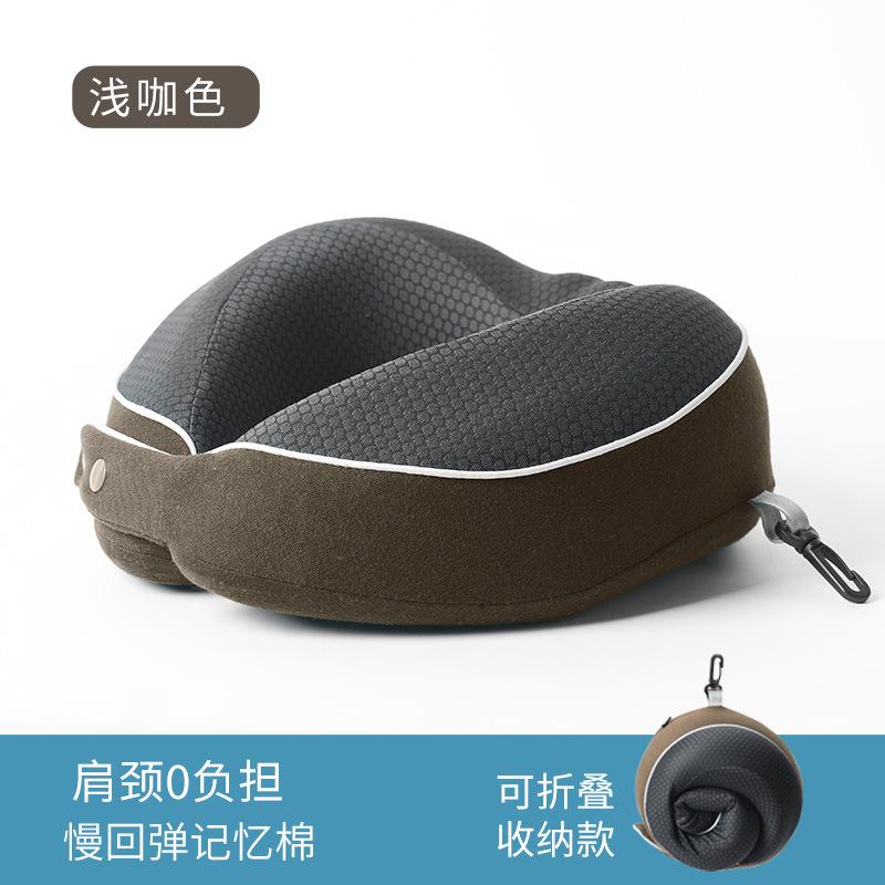 Can Store Portable Neck Pillow Cross-border Hot-selling Aircraft Lunch Break Pillow