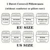 3pcs Duvet Cover Set King Size, Ginkgo Leaf Pattern Print, Soft, Comfortable and Breathable, Bedding Set for Bedroom,Hotel