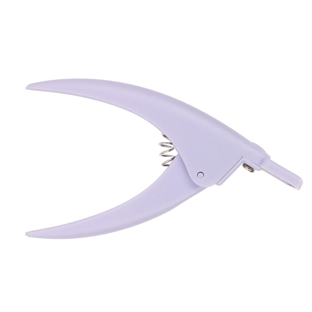 Acrylic Nail Clipper Professional Stainless Steel Nail Tip Cutter False Nail Trimmer Manicure Tool Purple