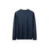 Timberland Tree Logo Print Outdoor Fleece Crewneck Sweatshirt Men Sweatshirt Navy A277C-U10