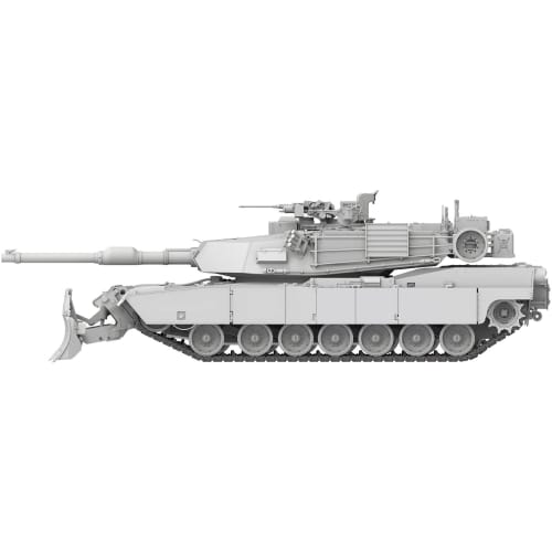 

Ryefield Models 1/35 Scale US Marine Corps M1A1 FEP Abrams with Dozer Blade Plastic Model Kit RFM5048