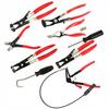 9-piece cable tie pliers with long cord