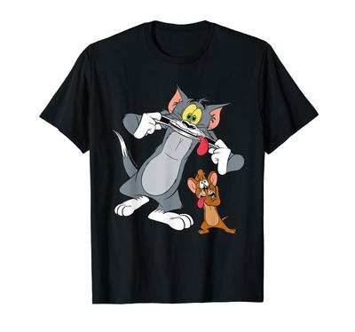 Tom and Jerry Funny Face T-Shirt