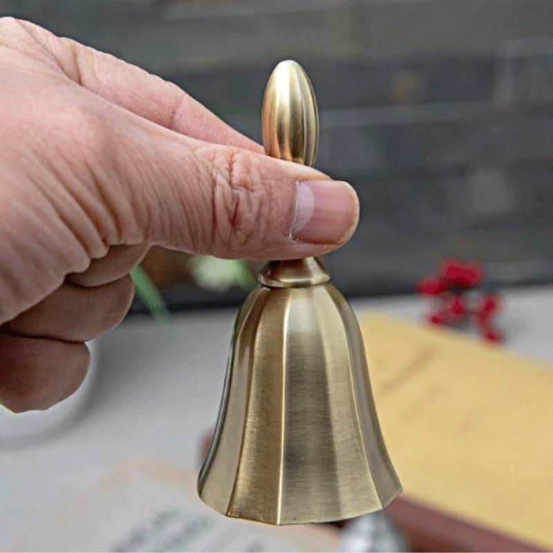 Hand Call Bell Gold Silver Multi-Purpose Bells for Craft Wedding Decoration Alarm School Church Classroom Bar Hotel Vintage Bell