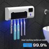 Smart UV Sterilization Rechargeable Toothbrush Holder - Wall-Mounted & Hole-Free