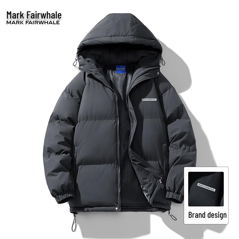 Mark Fairwhale Men's Winter Hooded Padded Jacket
