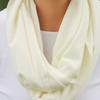 Nursing Scarf Comfortable To Wear With Multiple Colors Available Solid Neck Scarf Pullover Scarf