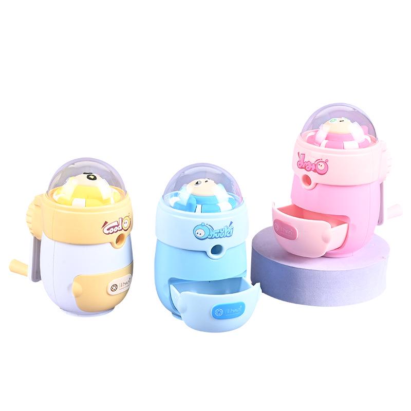 Cartoon Rotary Pencil Sharpener for Kids - Ideal for School and Home Use