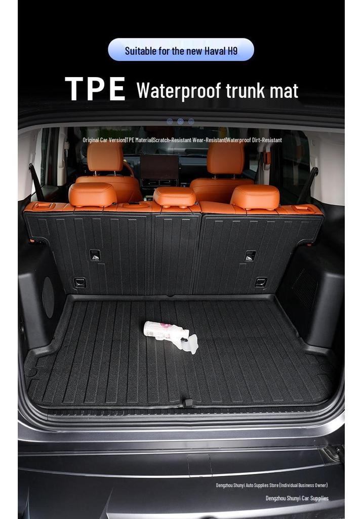 Shunyi Waterproof Trunk Mat for Gen 2 Haval H9