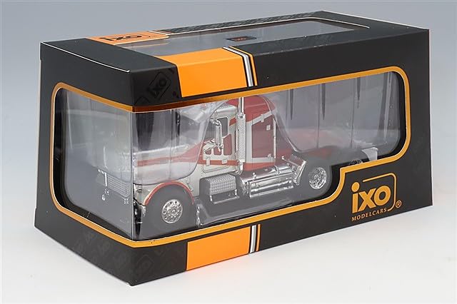Ixo Freightliner FLC 120 64 T 1977 1/43 Czerwony/Srebrny