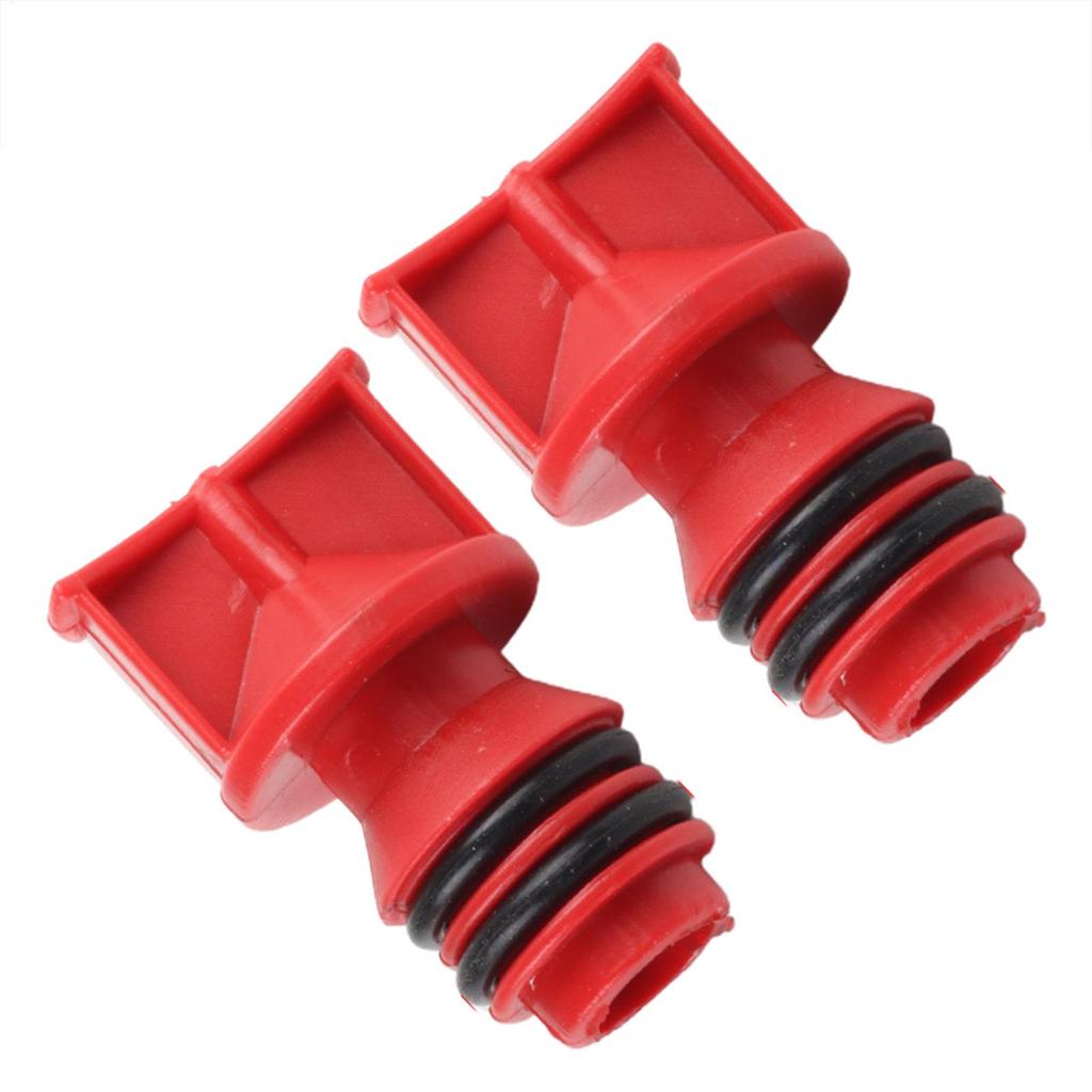 Air Compressor Pump Oil Fill Plug Vented Oil Breather Cap 2x Lightweight 17mm Male Thread Repair Replacement For Car Vehicle
