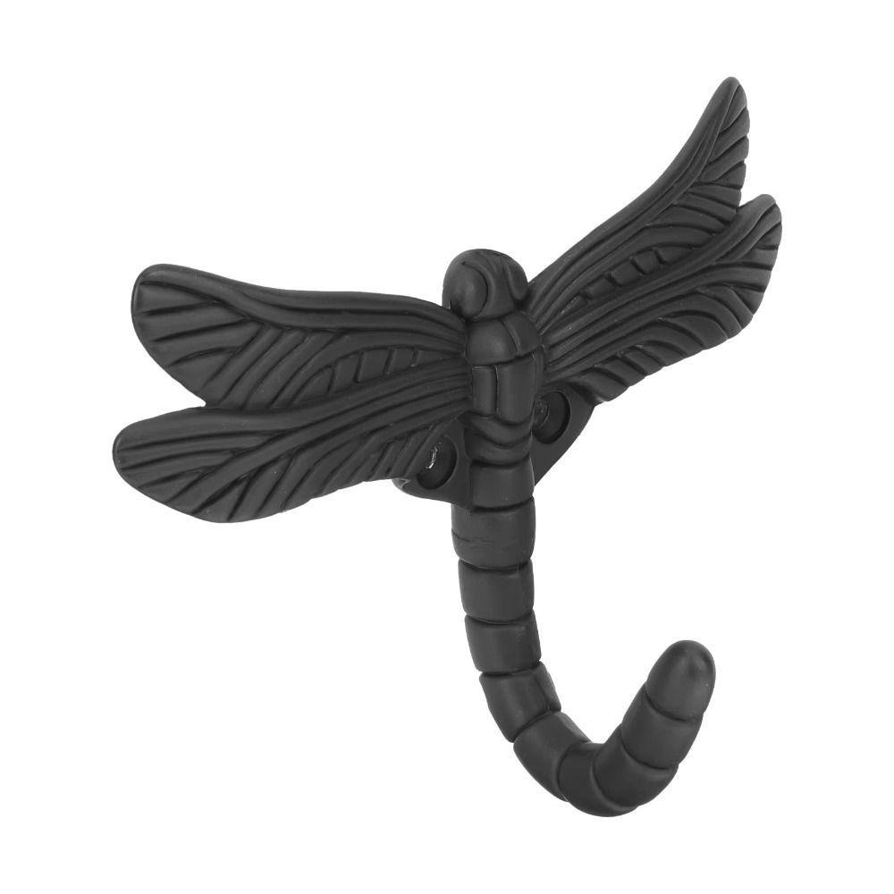 Retro Wall Hooks for Coats Door Decor Dragonfly Key Hanger Dragonfly Clothes Hook  for Hanging Hat