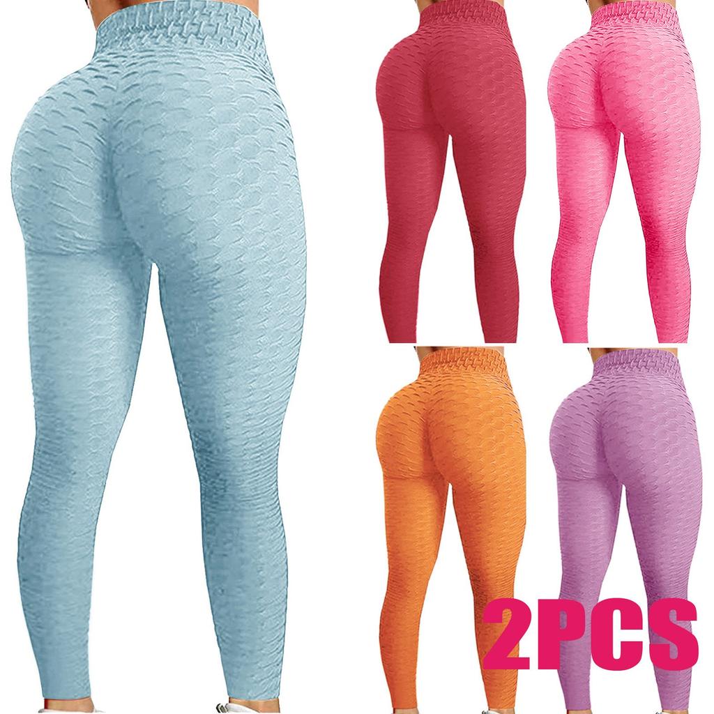 Women Fashion Print Yoga Pants Plus Size Casual High Waist Sport Pants