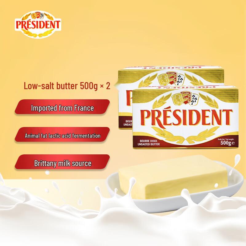 President Französische fermentierte Milchbutter