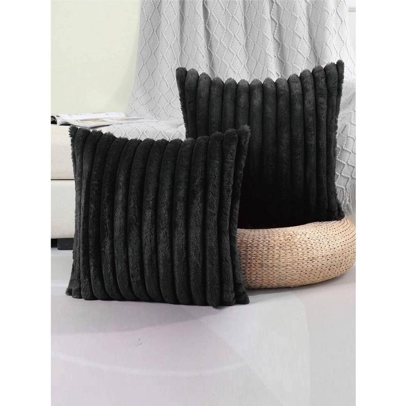 1 pezzo Copricuscino Morbido Monocolore Senza Imbottitura, Moderno Copricuscino Decorativo in Flanella per la Casa