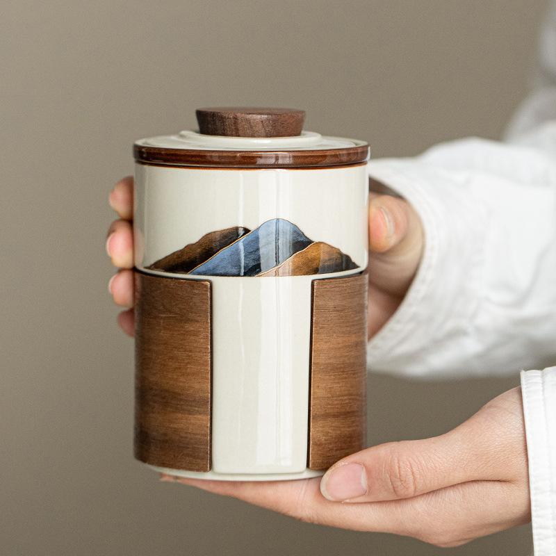 

Mountains and rivers full of office water cup personal special filter tea separation cup creative couple teacup