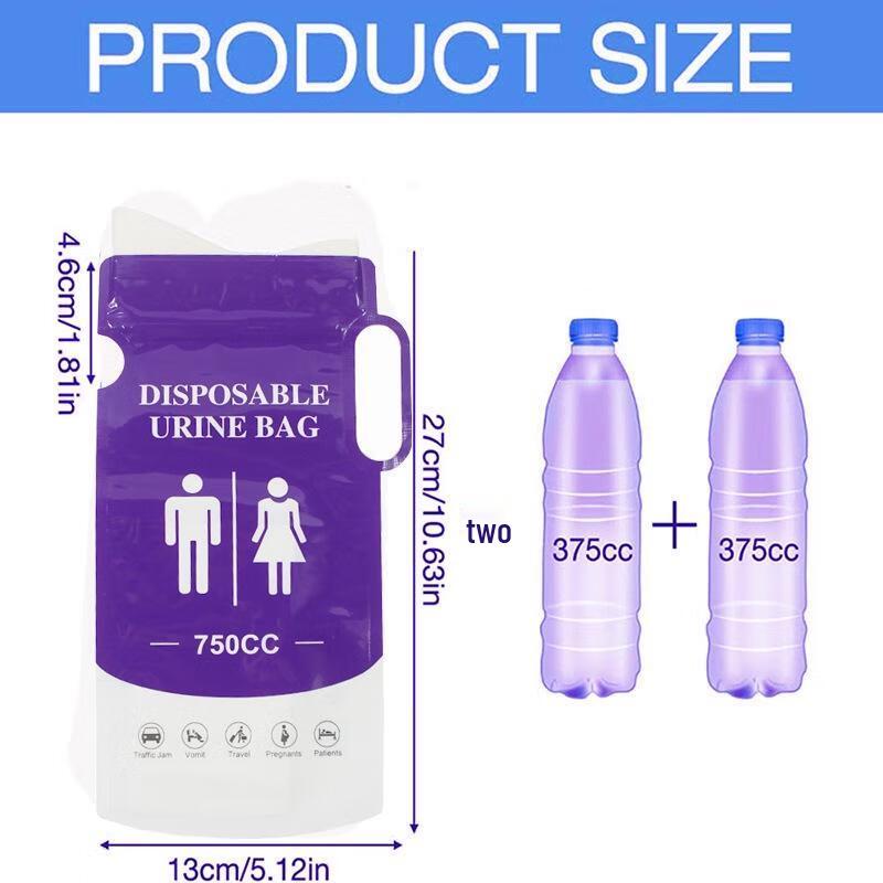 Gureide Disposable Car Emergency Urinal Bag