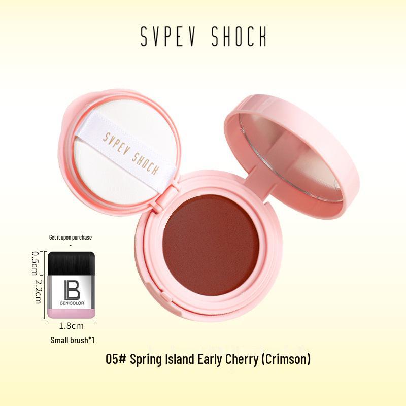 Mattes, langanhaltendes Dual-Use Rouge & Lippencreme mit Highlighter-Effekt - Tipsy Aufhellende Farbe