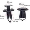 8mm(5/16") Hole Plastic Rivets Fastener Push Clips for Car Auto Fender Bumper
