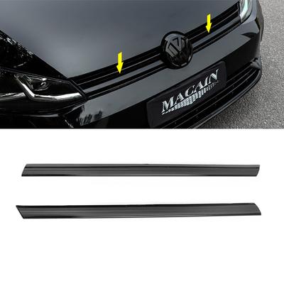2/3 buc pentru Golf 7 7.5 Rline grila auto decorativă pentru VW negru strălucitor logo acoperire grilă benzi autocolante accesorii auto