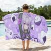 Singer N-Nekomata O-Okayu Vtuber Towel Soft Lightweight Anti-Sand Large Beach Towel Quick-Drying Bath Sports Family