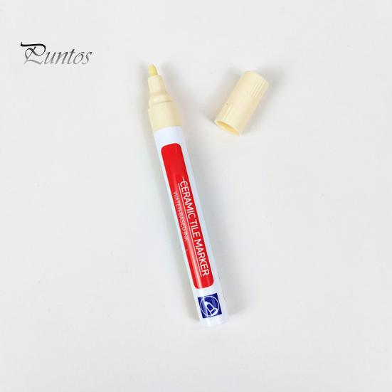 Grout Marker Portable Tile Waterproof Odorless Quick Dry Solid Color Pen Wall Seam Bathroom Supplies Repair