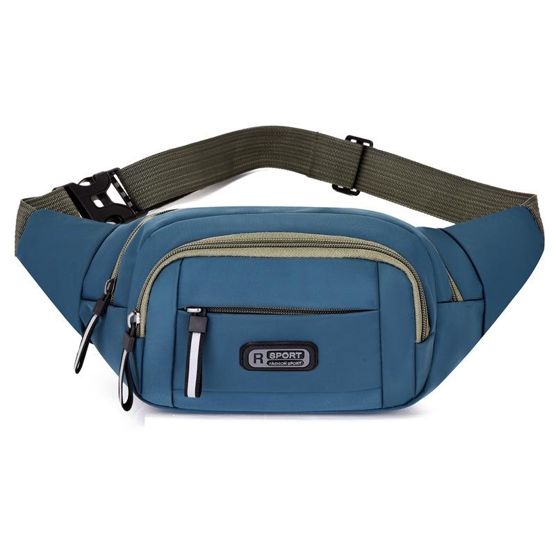 Men's and Women's Waist Bags Multifunctional Large Capacity Chest Bags Work Mobile Phone Bags