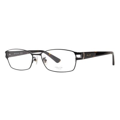 Gafas Gafas de Sol VPLA99J 0530 55 Cuadradas Montura Completa Metal Titanio Gafas de Cita [Police]