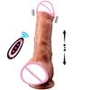 Realistic Big Vibrator Dildo for Women Heating Thrusting Realistic Penis Vibrators Anal Plug Penetration Anal Thrusting Penis 18
