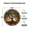 20Cm Tree of Life Series--Window Catcher Color Acrylic Window Decoration Home Decoration Garden Outdoor Pendants, Gifts, Pendants
